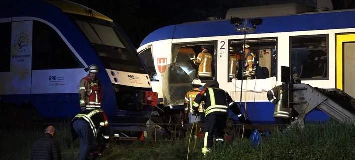 Τέσσερις νεκροί σε δύο σιδηροδρομικά δυστυχήματα στην Βαυαρία